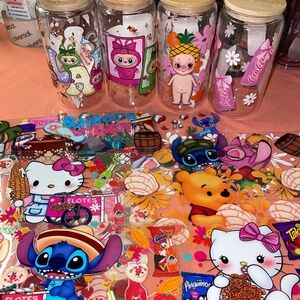 12 MYSTERY UV DTF CUP WRAPS